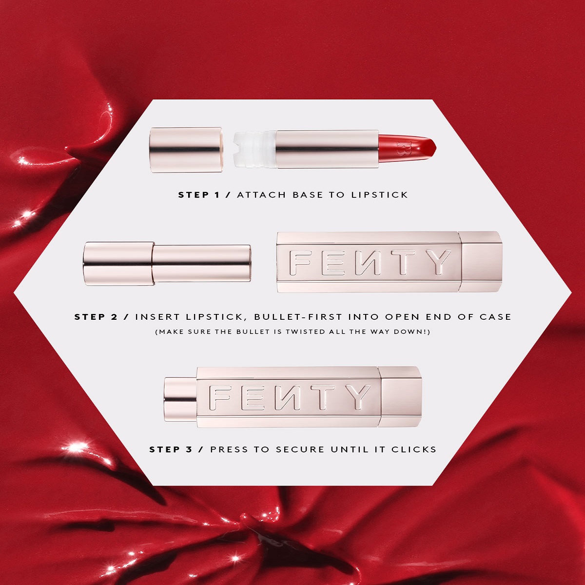 FENTY ICON THE CASE: SEMI-MATTE LIPSTICK (ESTUCHE PARA LABIAL)